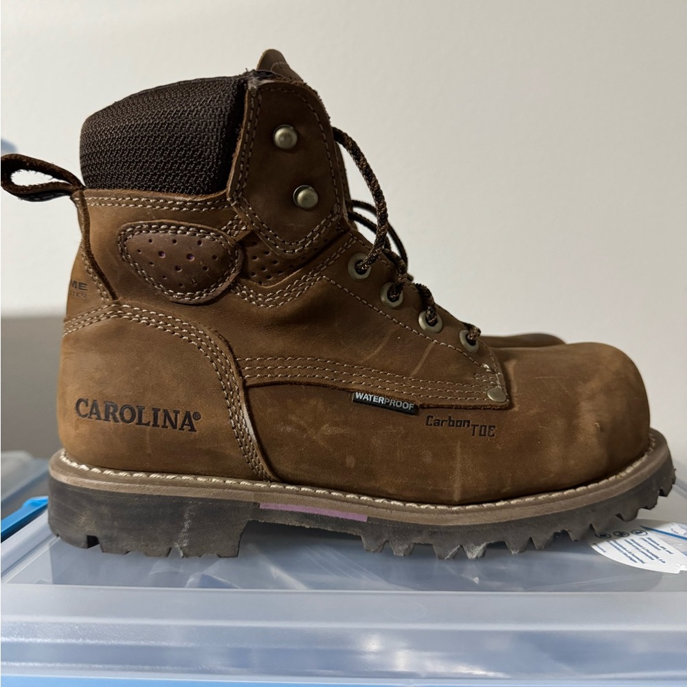 Carolina Parthenon Women’s 6” Waterproof Carbon Composite Toe Work Boot Size 8